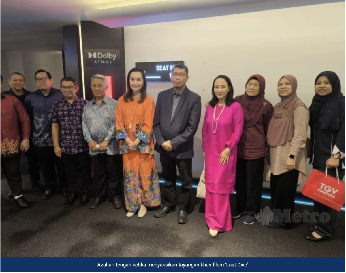 Bawa mesej mengenai kehidupan laut, 'Last Dive' bukan sekadar filem biasa