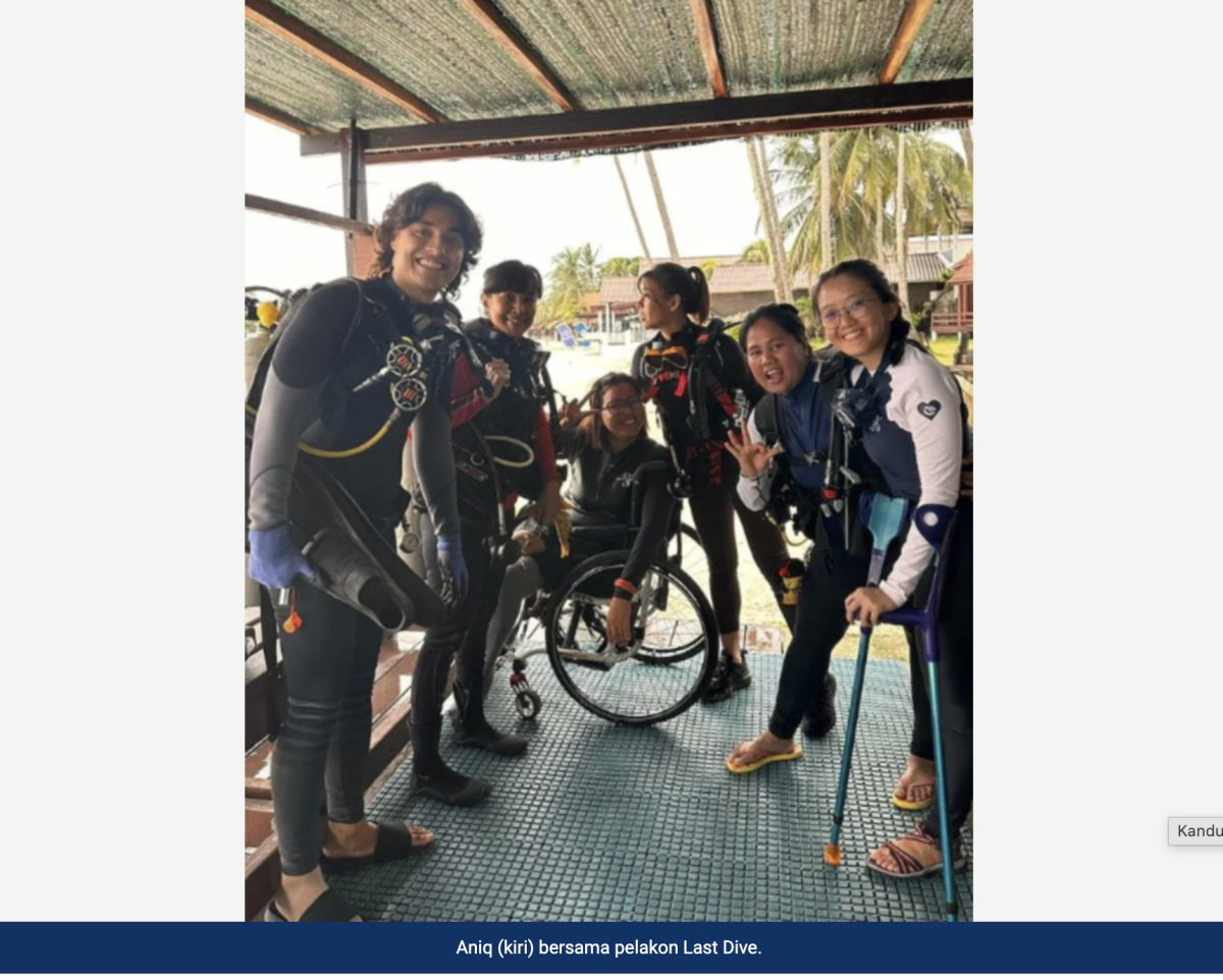 'Last Dive' bakal gegar Festival Filem Cannes 14 Mei ini
