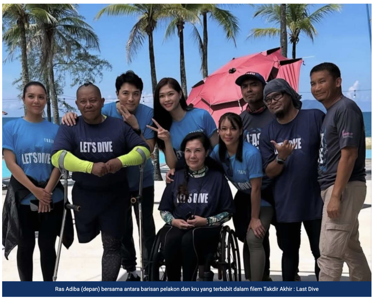 Didik sayang alam sekitar, 'Takdir Akhir: Last Dive' angkat cabaran penyelam OKU